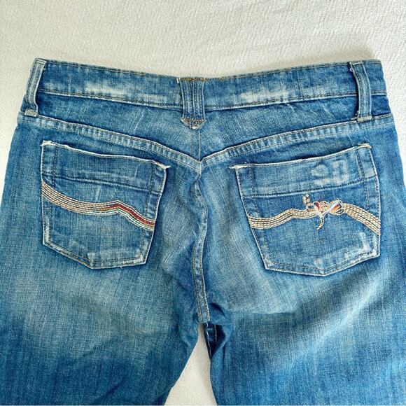 Rare Vintage Retro Flare Collectible Embroidered Joe’s Jeans 1971 USA Made Sz 29 - Picture 5 of 11